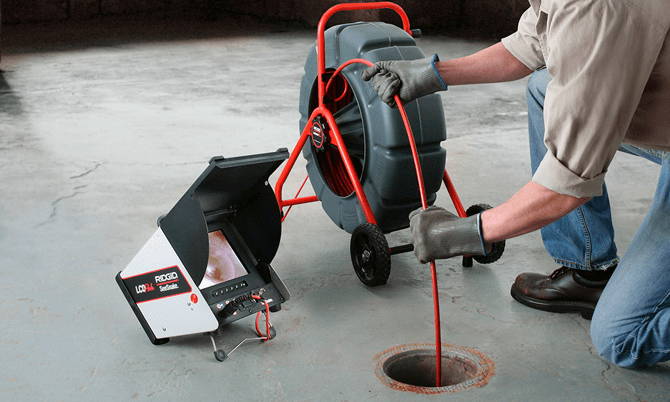 Video Pipe Inspection in Braddock